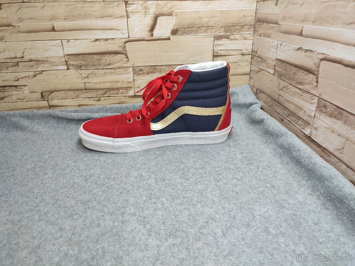 Vans 40,5 - kožené tenisky Marvel - 4