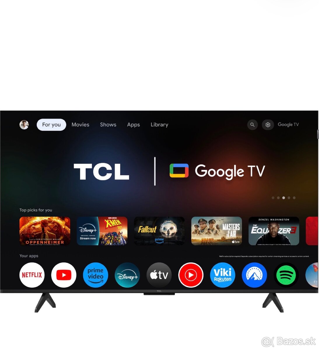 TCL 50P79K QLED televízor - 4