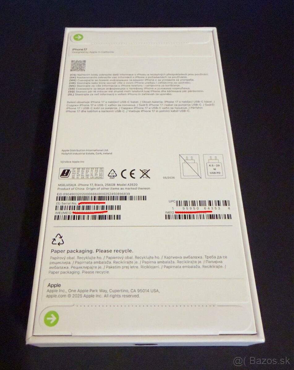 iPhone 17, Black, Nový - 4
