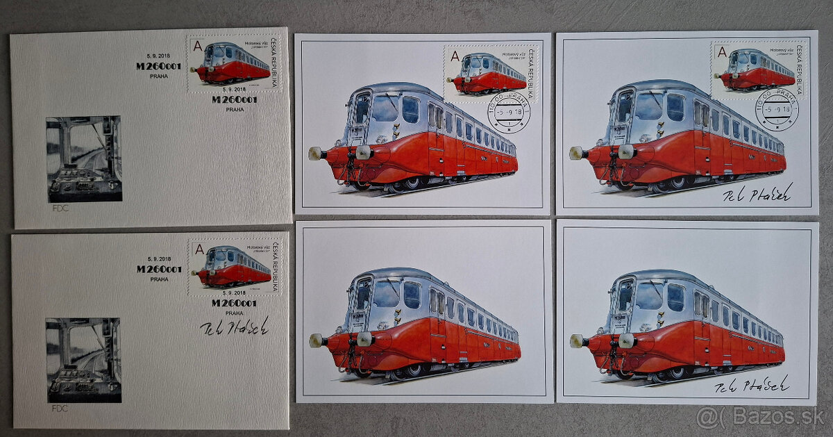 FDC známky železnice - 4