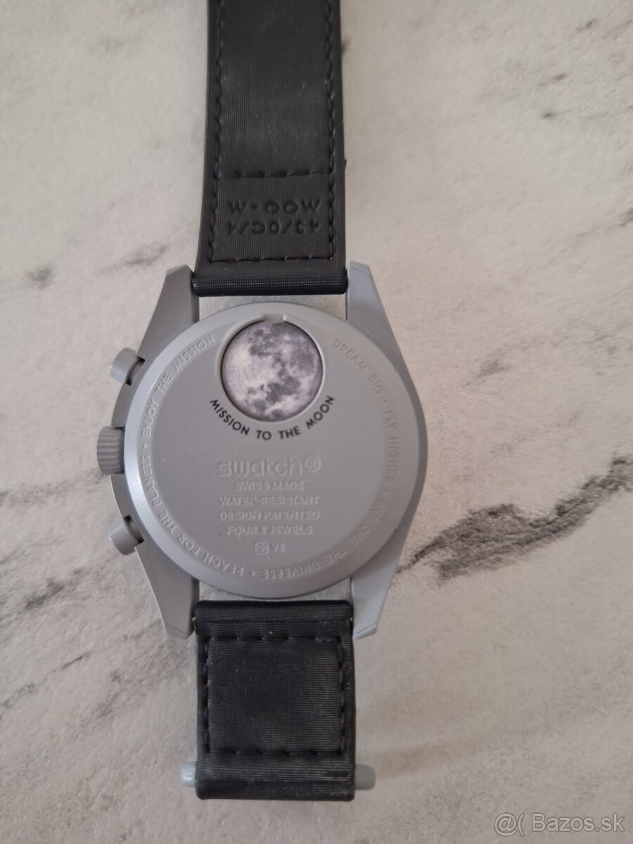 Hodinky Omega Swatch Moonwatch - 4
