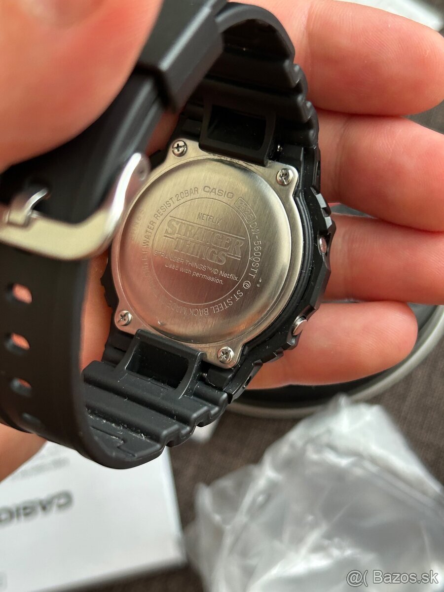 Casio G-Shock X Stranger Things - 4