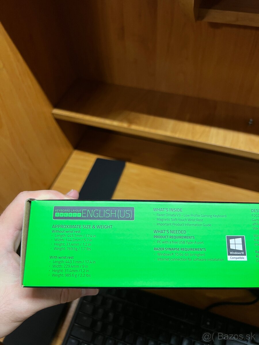 Razer Ornata V3 – US Layout + 1 rok záruka - 4