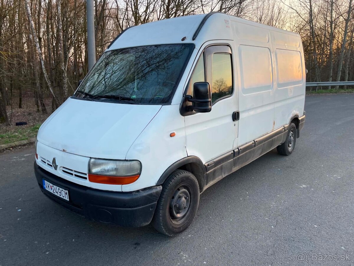 Renault Master 2.5d pokazené, predam vimenim - 4