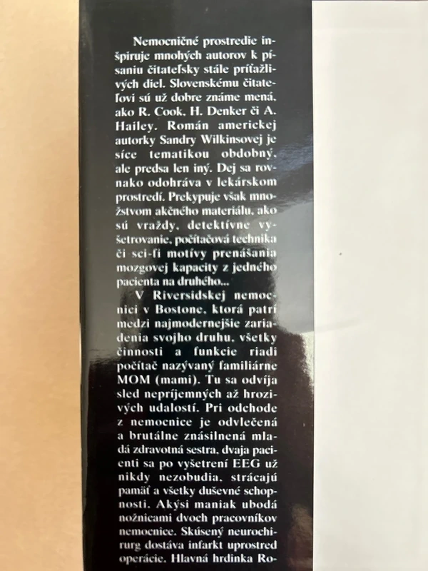 Agónia - Sandra Wilkinson rok 1992 - 4