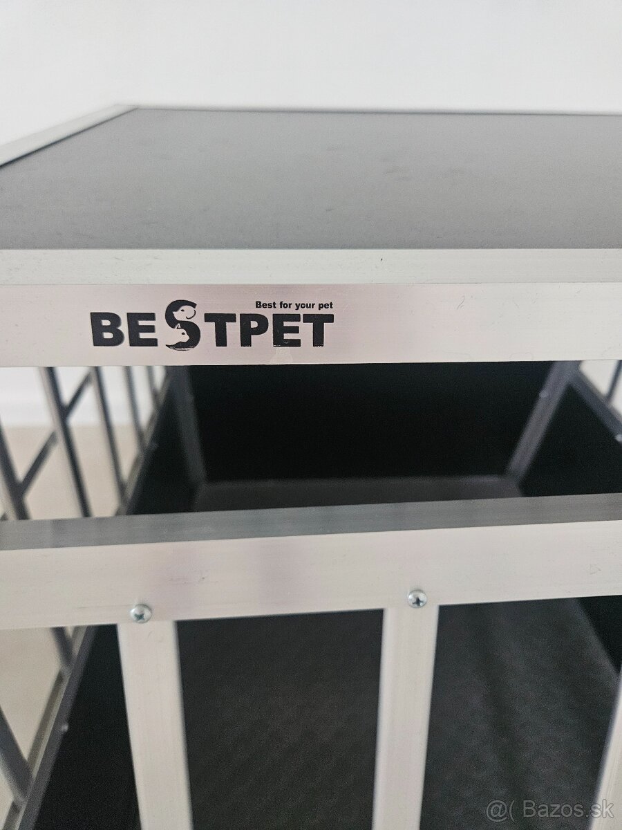 Hliníková klietka pre psa do auta L - 4