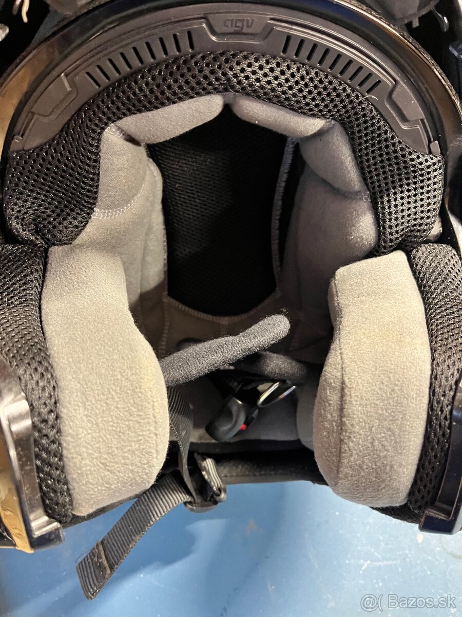 AGV Longway veľ.XS čierna výklopná - 4