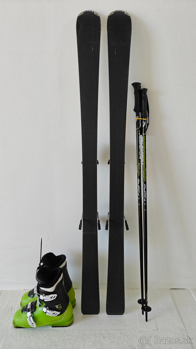 LYŽE FISCHER VIRON XTR 150CM + LYŽIARKY SALOMON 41EUR - 4