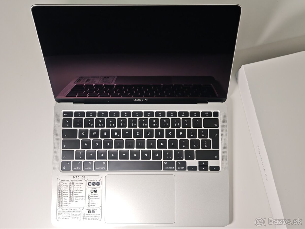 Apple MacBook Air M1 (2020) 8GB SSD 256GB Silver - TOP stav - 4