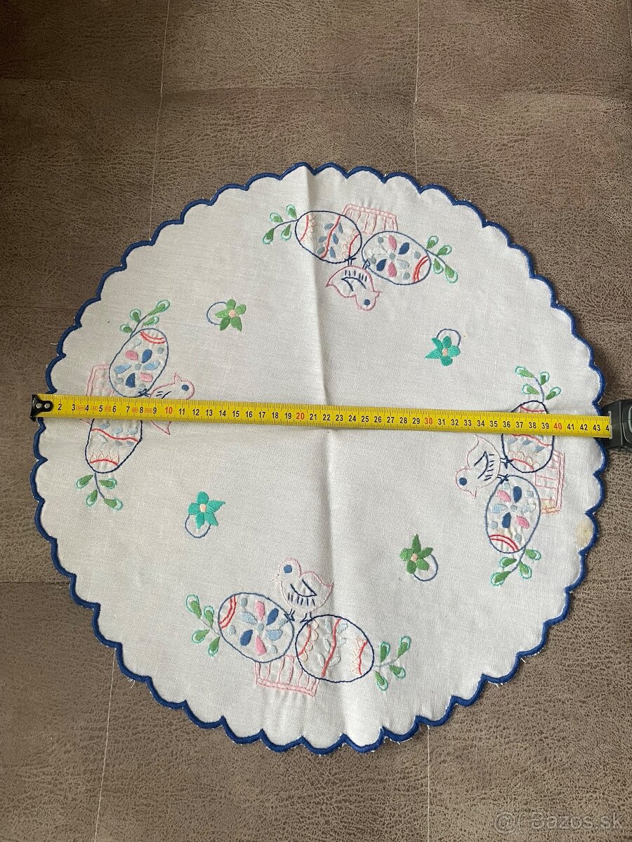 Veľkonočný okrúhly obrus - 4