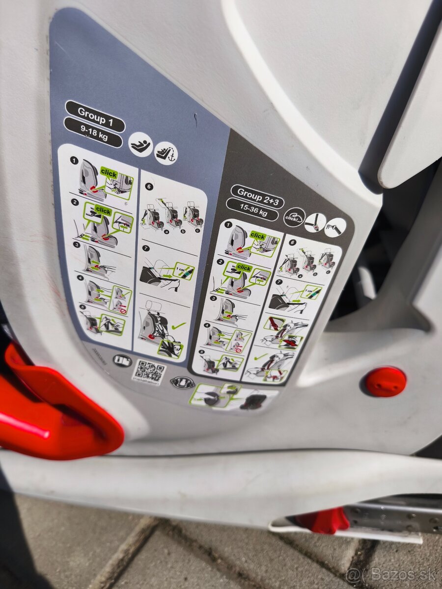 Predám autosedačku Britax romer - 4