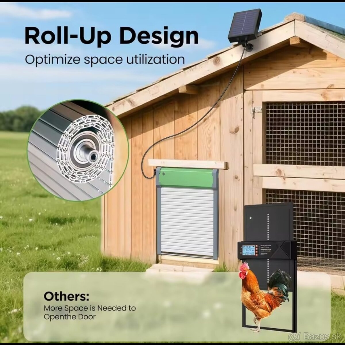 Otvárač kurína pre hydinu model A1 - 4