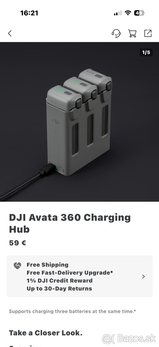 DJI Avata 360 HUB 2 Batérie - 4