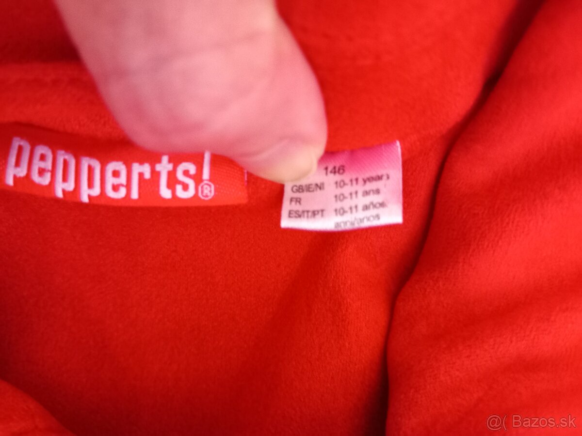 Nová červená bunda pepperts v.146 - 4