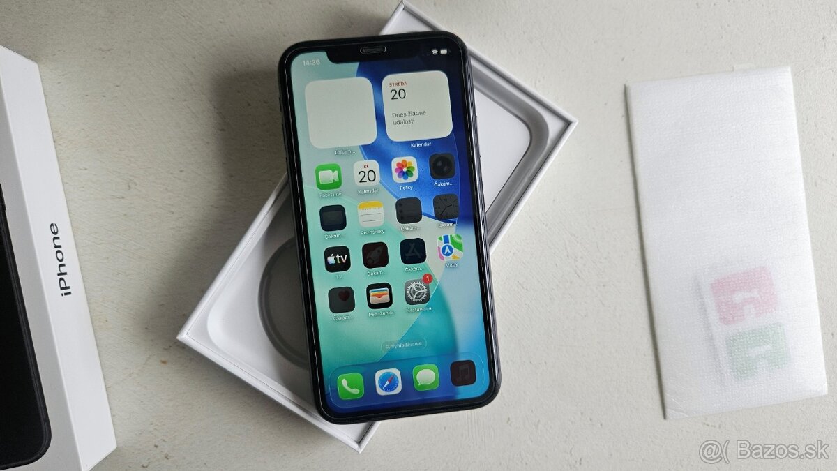 Apple iPhone 11 black 64GB - nová batéria - 4
