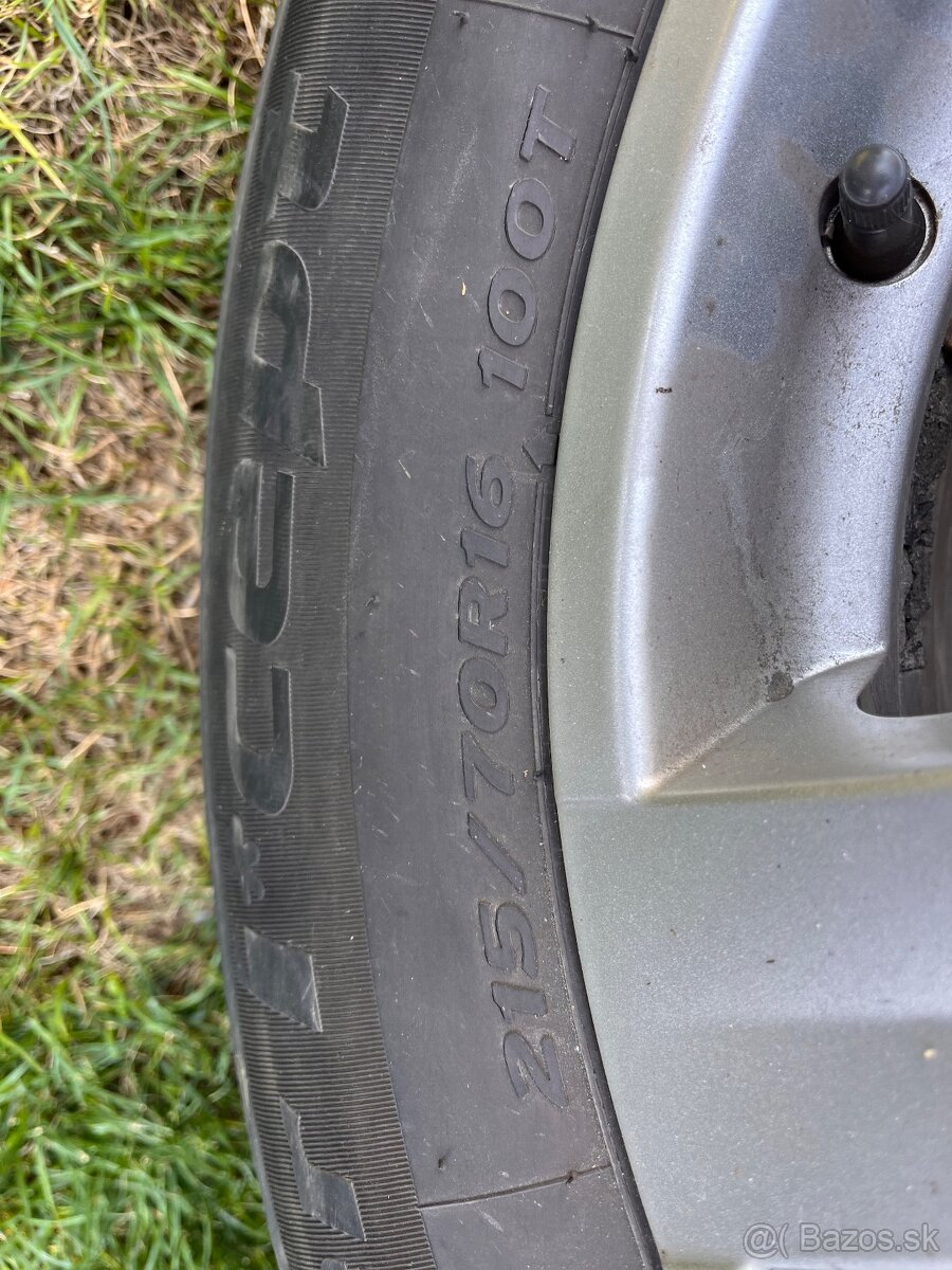 Predám Pneumatiky Hankook a Elektróny Dezent - 4
