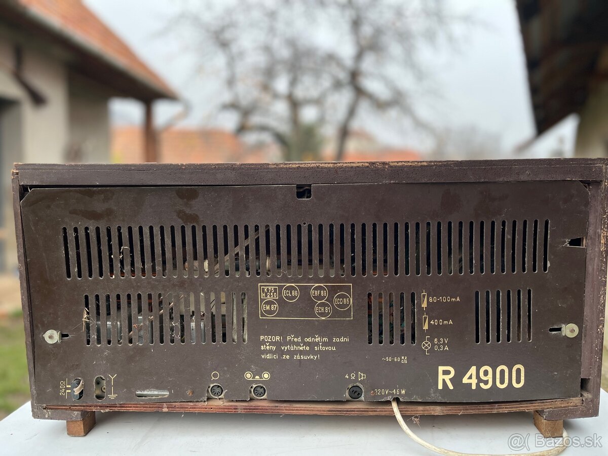 tranzistorové rádio Videoton R 4900. - 4