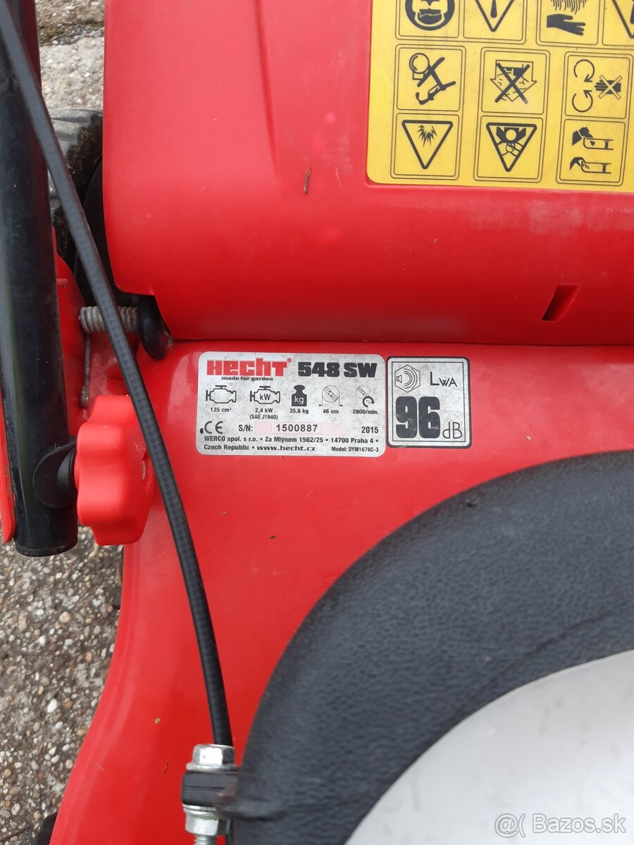 Kosačka hecht 548sw - 4