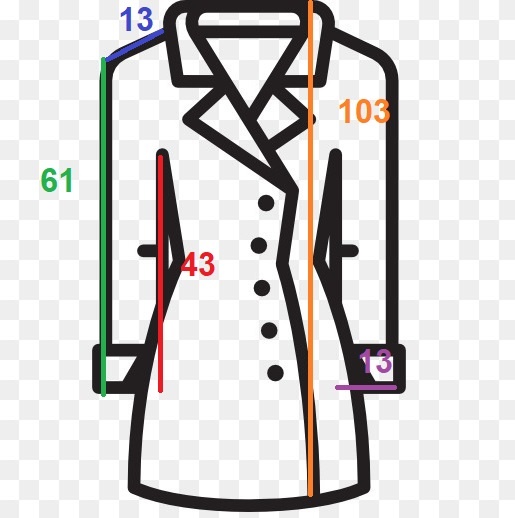 Bledohnedý prechodný kabát - 4