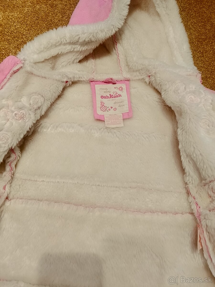 Dievčenský zimný kabátik - 4
