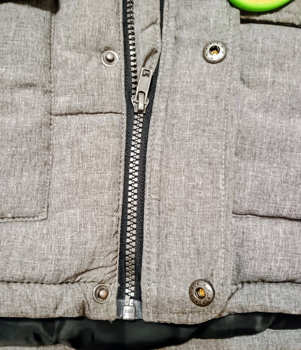 Zimná bunda s kapucňou veľ. 140 - 4