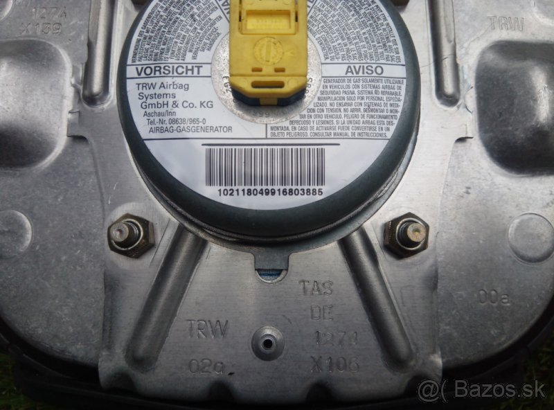 Audi A6 C5 , A4 8D multifunkčný volant + airbag - 4