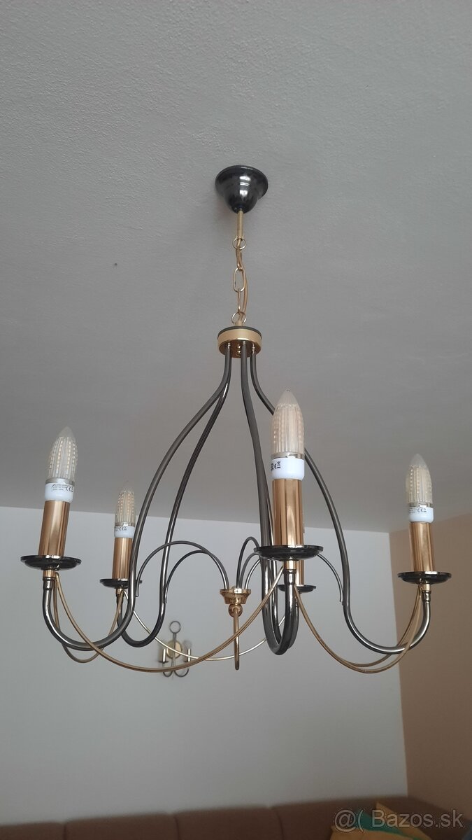 Predám luster a dve lampy na stenu do obývačky - 4