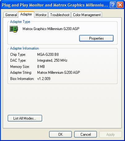 Starsie graficke karty AGP - Maxtor G200, S3 Trio - 4