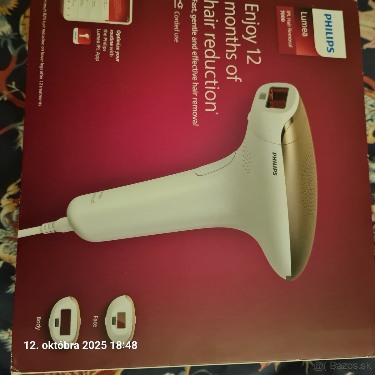 Predám epilátor Philips Lumea - 4