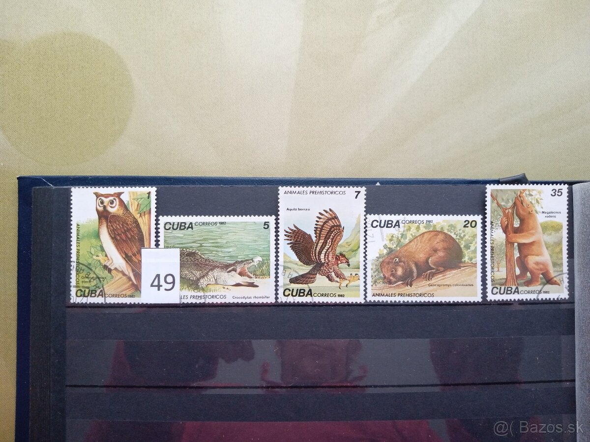 Poštové známky č.426 - FAUNA SVETA III. - 20 ks sérií - 4