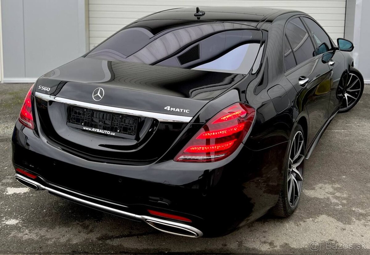 MERCEDES-BENZ S 560 4MATIC 2020 V8 MAXIMÁLNÍ VÝBAVA - 4