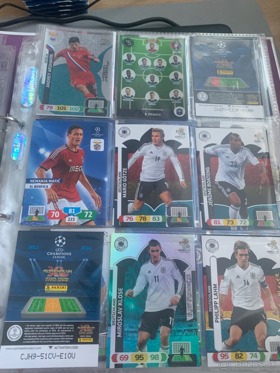 Futbalové kartičky - 4