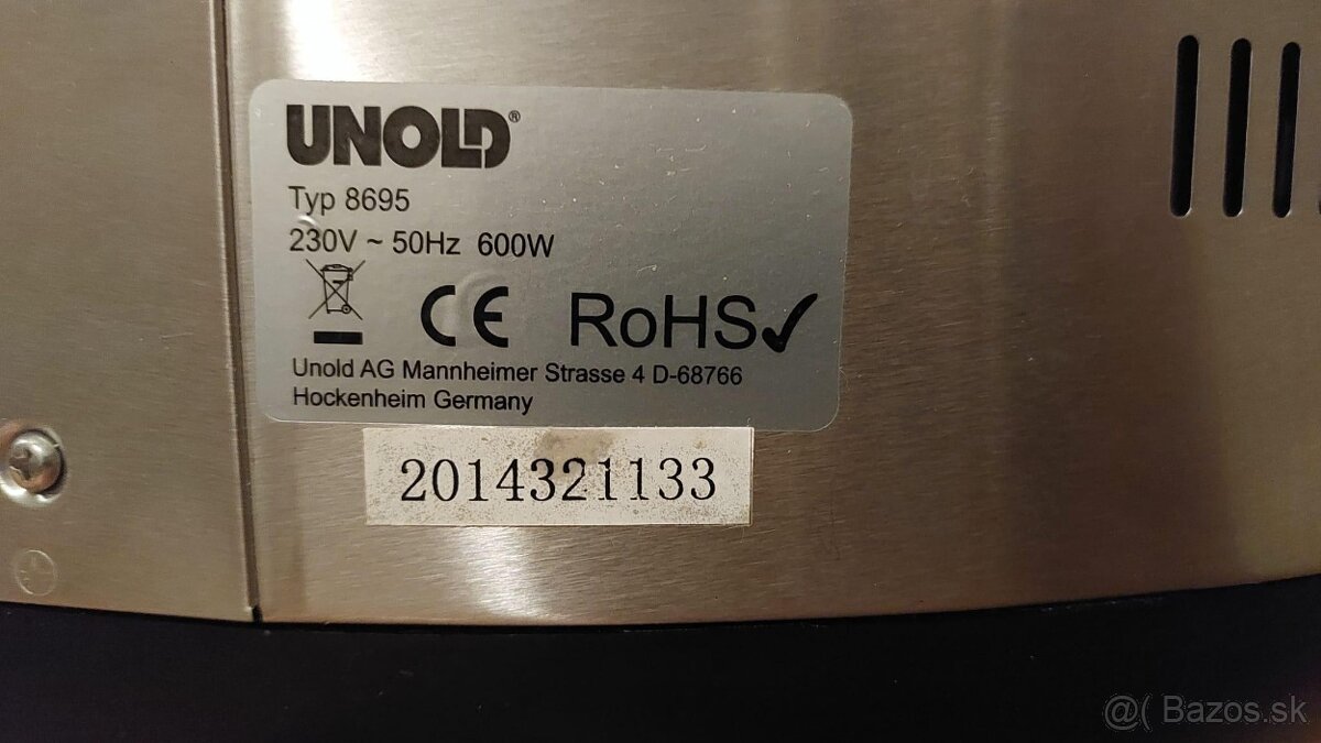 Domáca pekárnička UNOLD 8695 - 4