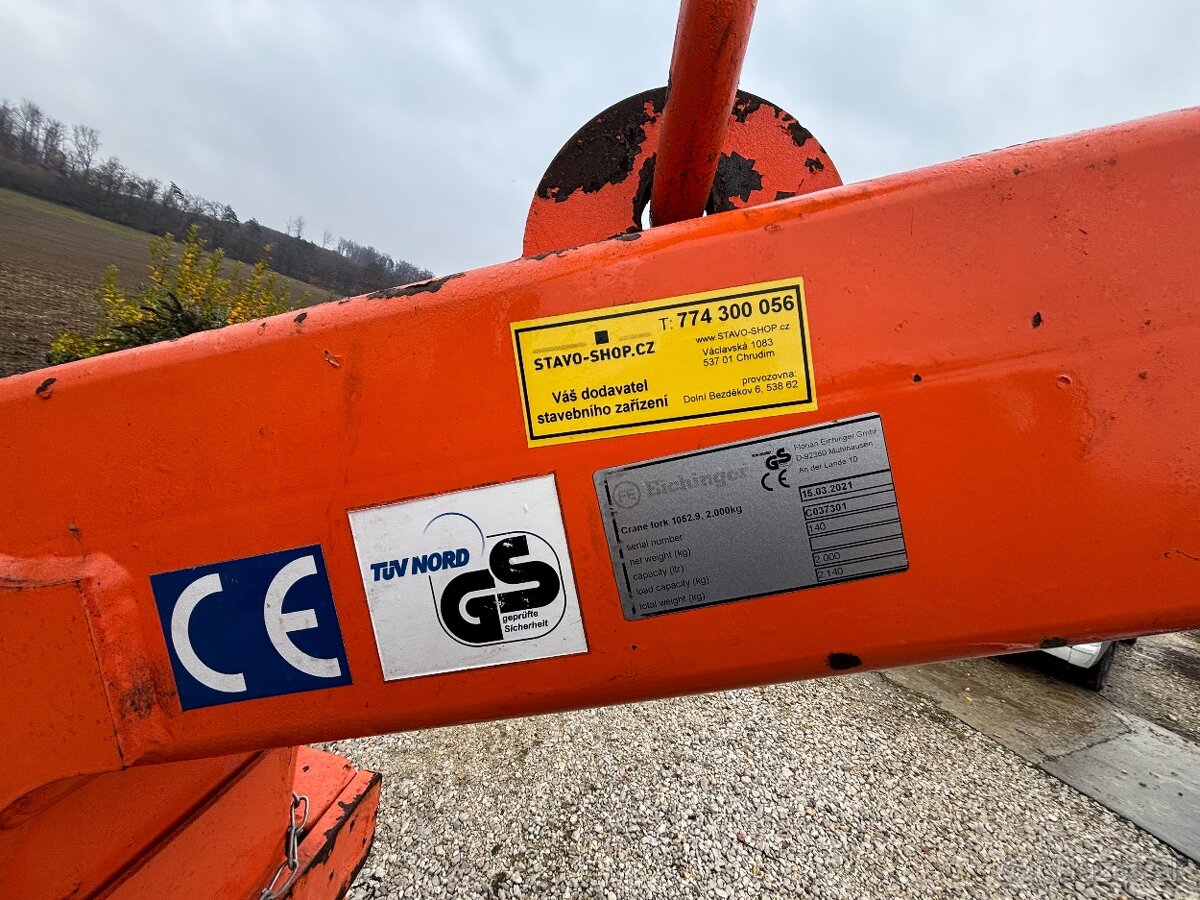 Závesné paletové vidly - 4