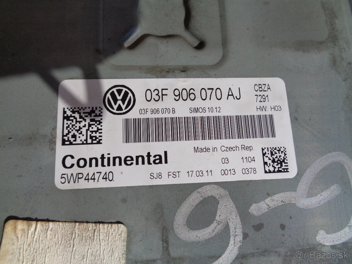 Riadiace jednotky Golf VI - 4