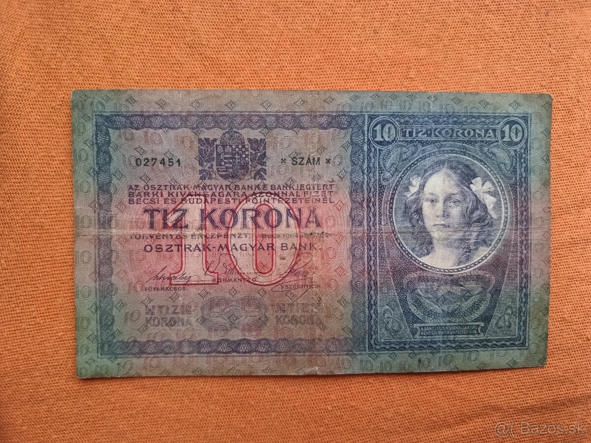 Bankovky ČSR - 10 - 4