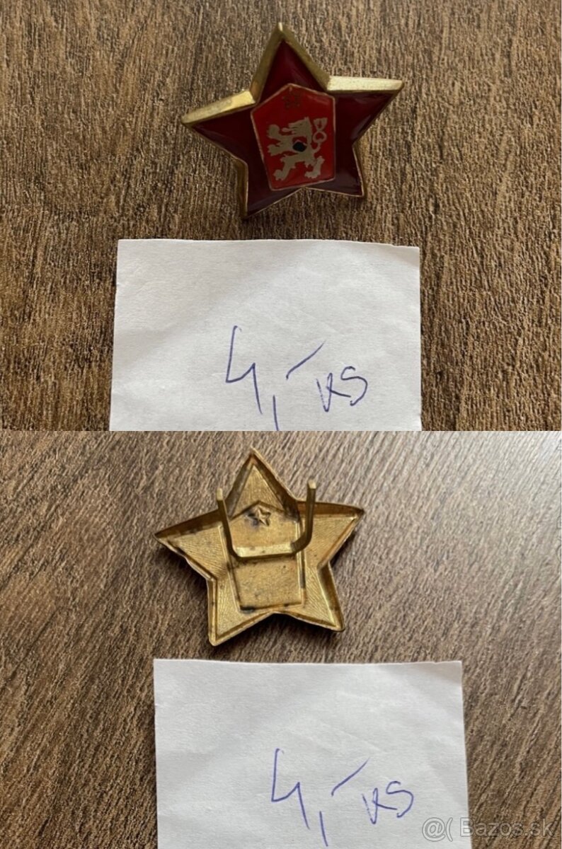 Vojenske Odznaky 1 - 4