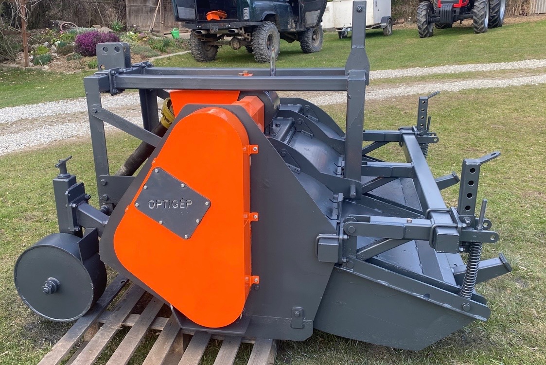 Predám Optigep BT-2B – bakhátovač / hriadkovač + fréza 200 c - 4