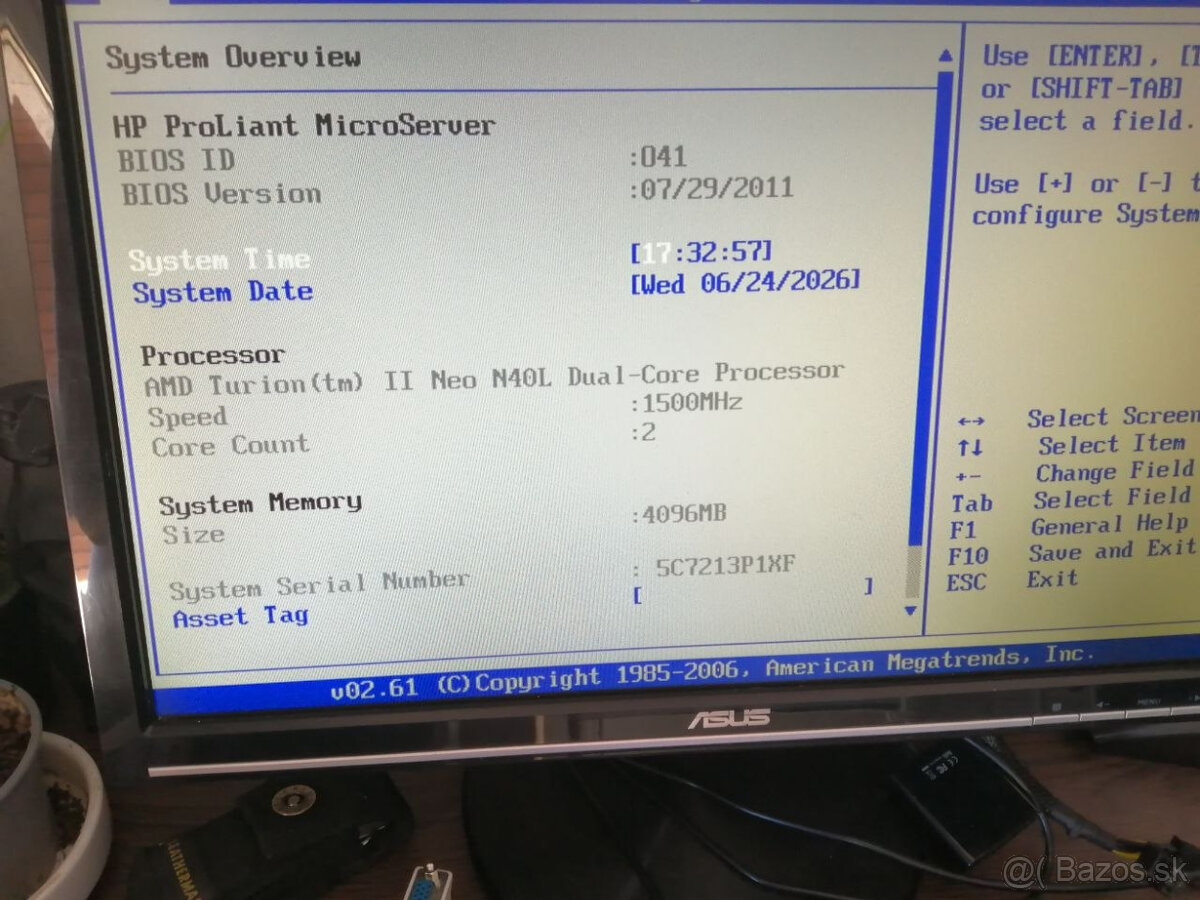 ;icroserver HP Proliant - 4