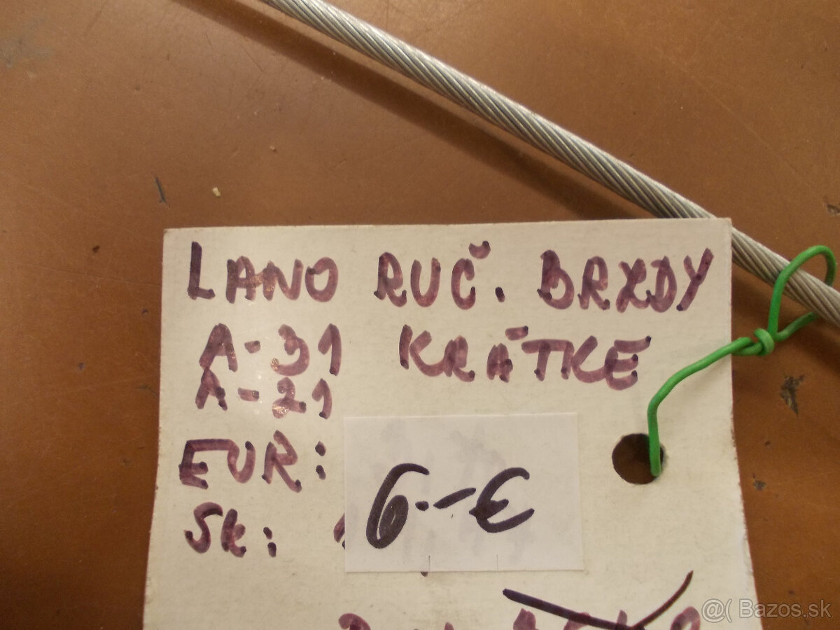 Predam lanko ruč.brzdy AVIA - 4