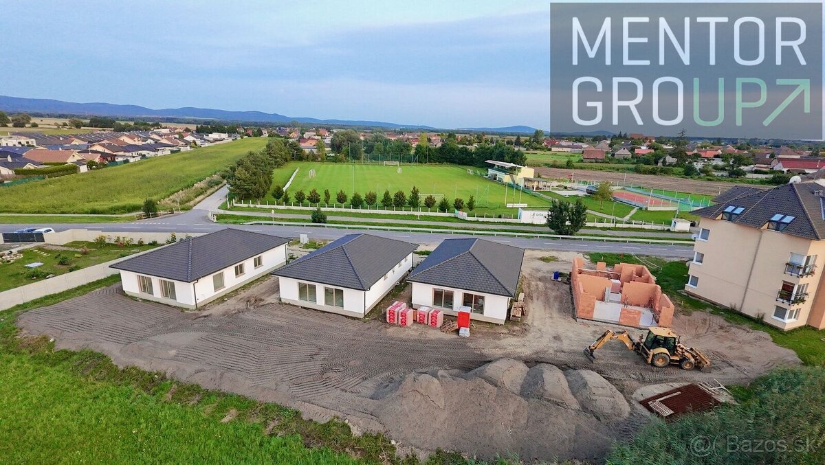 VR 360: Novostavba veľkého 4i bungalovu - holodomu s tepelný - 4