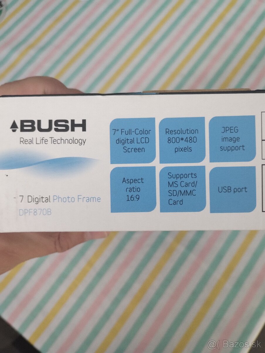 Predám digitalny fotorámik zn.Bush - 4