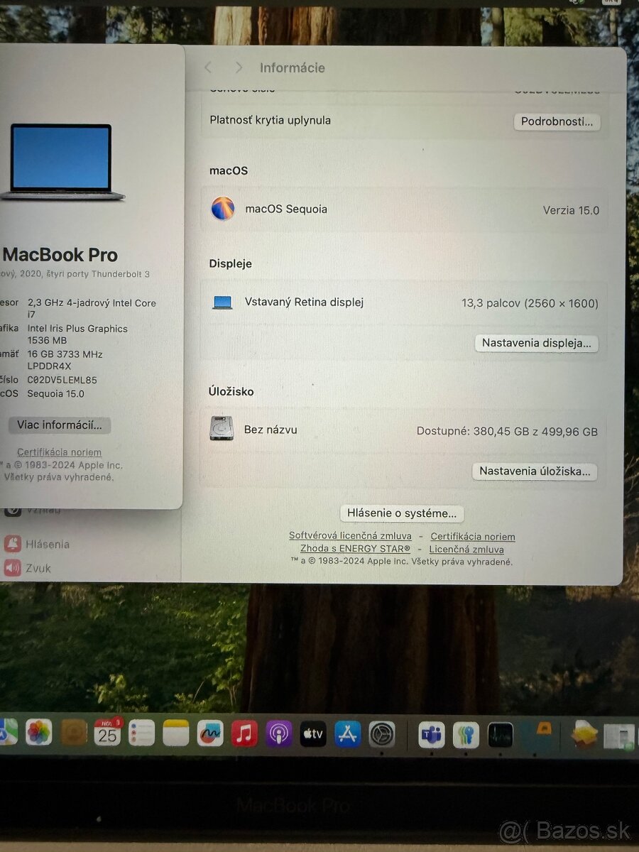 MacBook Pro 13" i7 (2020 s Touchbar) - 4