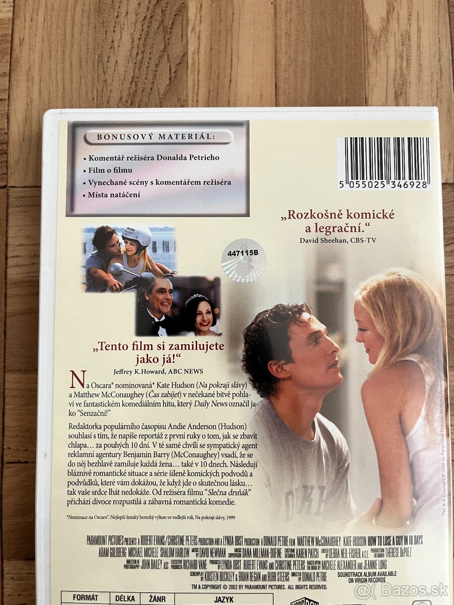 • Na predaj DVD film Jak ztratit kluka v 10 dnech • - 4