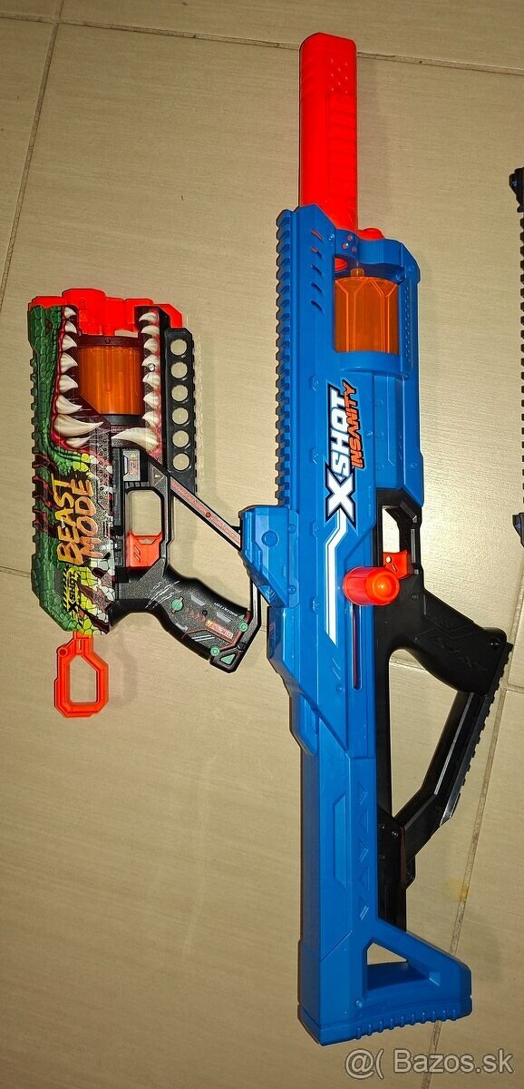 NERF pušky, pištole, pažby, náboje - 4