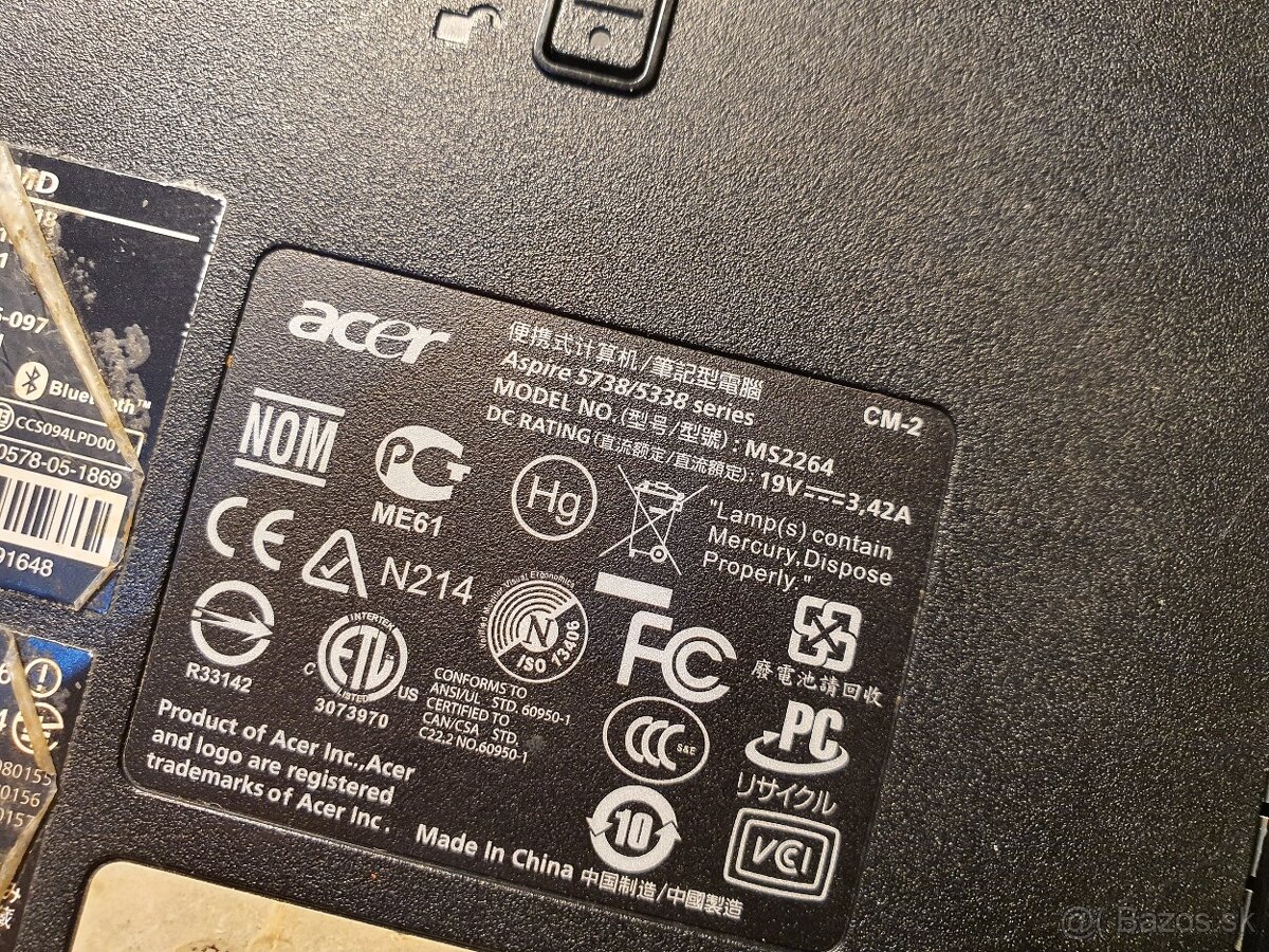 Acer Aspire 5738 - 4