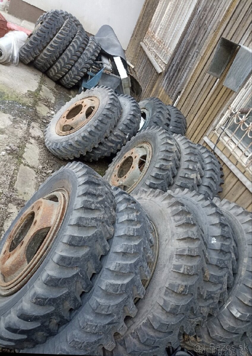 Kolesá. Pneumatiky IFA. V3S. - 4
