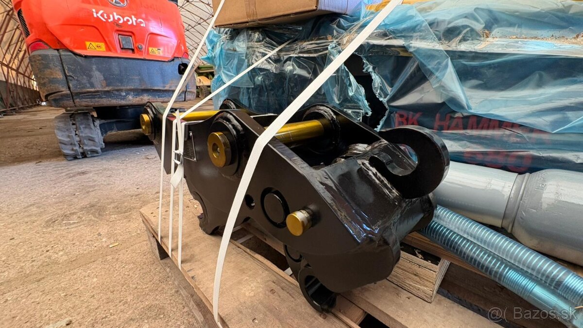 Prodám hydraulický upínač pro JCB 3CX/4CX/100C/90Z/86C/85Z/ - 4