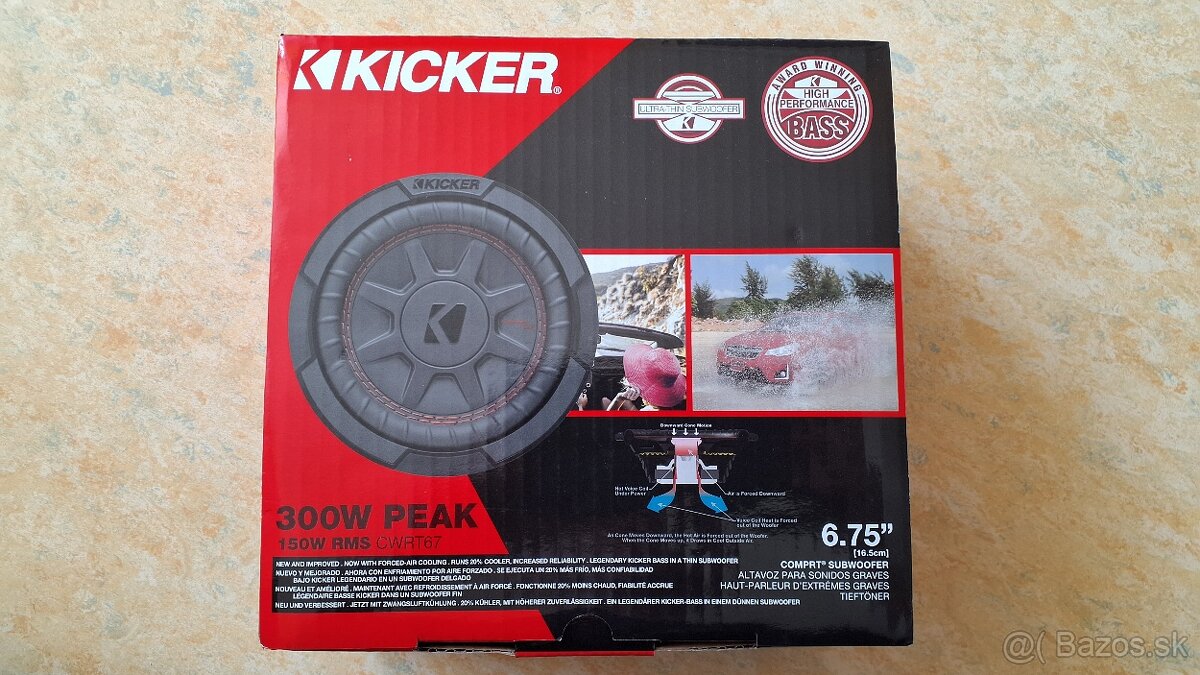 Subwoofer Kicker 48CWRT672 - 4