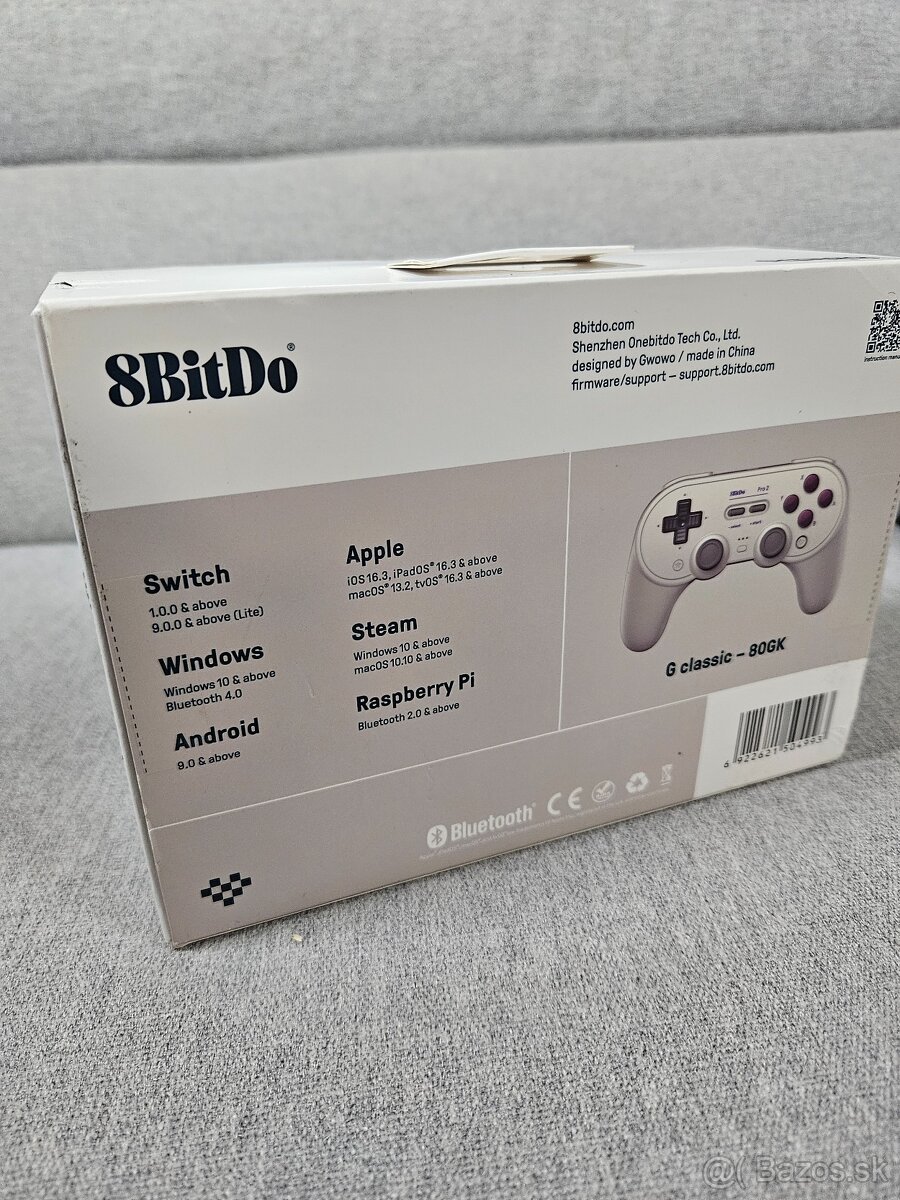 8BitDo Pro 2 Bluetooth Gamepad – nový, univerzálny ovládač - 4